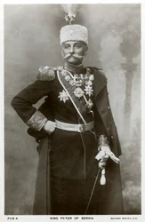 Król Piotr I Serbii, c1903-c1918