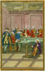 Koncert / miedzioryt XVIII w.