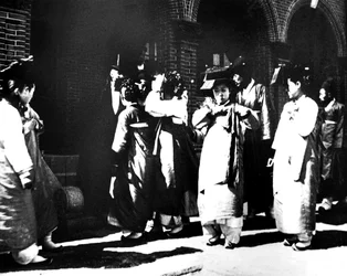 Koreańskie dziewczyny, 1900