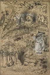 Kryszna i Radha pod Górą Govardhan, ok. 1930 r. 1720.