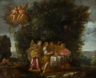 Chrystus służony przez aniołów
