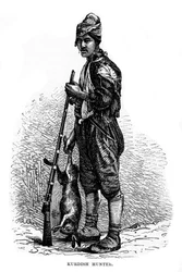 myśliwy kurdyjski, XIX w.