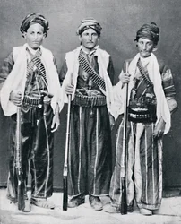 Kurdyjscy bandyci górscy, Armenia, 1902