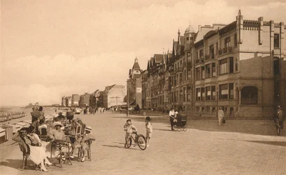 La Digue, Promenada, ok. 1900.