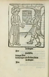 Farsa Mistrza Pathelina, c. 1490.
