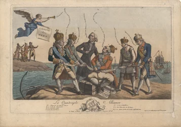 La Czteroosobowy Sojusz, 1800.