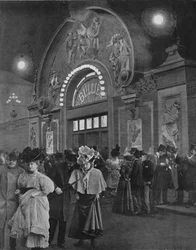 Wyjście Bullier, 1900