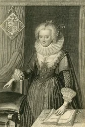 Lady Frances Stewart, księżna Richmond i Lennox 1647-1702, ok. 1663.