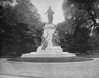 Statua Lafayette, Waszyngton, D.C., c1897.
