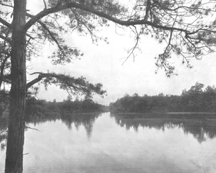 Jezioro Wysp, Tysiąc Wysp, stan Nowy Jork, USA, ok. 1900.