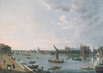 „Pałac Lambeth z Horseferry”, ok. 1750 r.