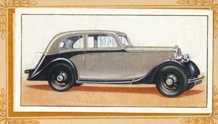 Lanchester 10 opływowy sedan, c1936