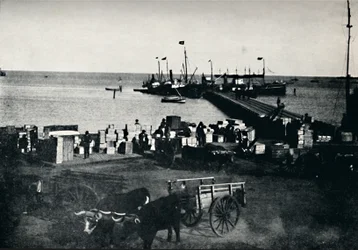 Miejsce lądowania, Punta Arenas, 1911