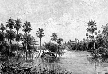 Las Palmes Lagunas, w pobliżu ujścia Pilcomayo, 1895