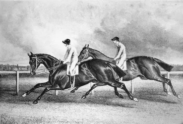 Launcelot i Maroon, ok. 1840, 1911