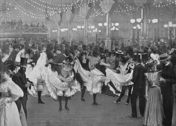 Bal Moulin Rouge, 1900