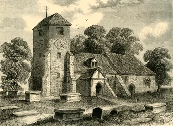 Kościół Lee w 1795, c1878.