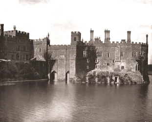 Zamek Leeds, Maidstone, Kent, 1894.