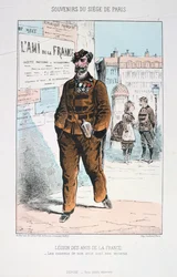 Legion Przyjaciół Francji, Oblężenie Paryża, 1870-1871