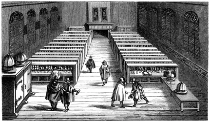 Biblioteka publiczna Uniwersytetu Leiden, Leiden Leyden, 1614 1849