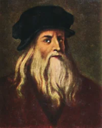 Leonardo da Vinci 1452-1519. - Autoportret, 1934.