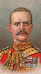 Generał porucznik William Riddell Birdwood 1865-1951, żołnierz brytyjski, I wojna światowa, 1917