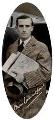 Porucznik Owen Cathcart Jones, brytyjski pilot, 1935