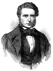 Porucznik Samuel Gurney Cresswell 1827-1867, oficer marynarki, 1853