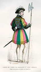Life Guard lub ochroniarz Franciszka I z Francji, XVI wiek 1882-1884