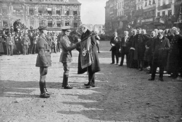 Wyzwolenie Lille przez brytyjską 5. Armię, Francja, 17 października 1918 r.