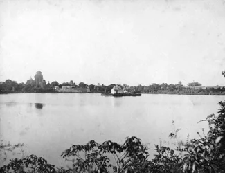 Świątynie Lingaraj, Bhubaneśwar, Orissa, Indie, 1905-1906