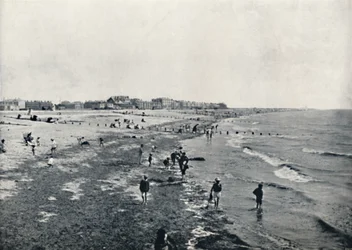 Littlehampton – Wiosłowanie przy niskiej wodzie, 1895