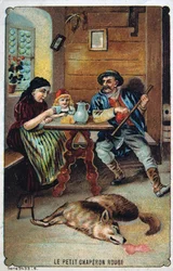 Czerwony Kapturek, XIX w.