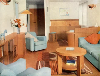 Salon firmy Bird Iles Ltd., Londyn, 1937.