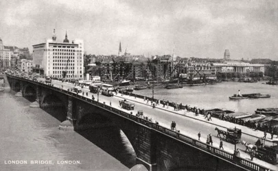 London Bridge, Londyn, początek XX wieku