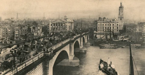 Most Londyński, ok. 1906 r.