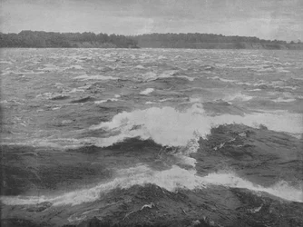 Long Sault Rapids, rzeka Św. Wawrzyńca, ok. 1897.