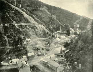Kopalnia Złota Długi Tunel, Walhalla, 1901.
