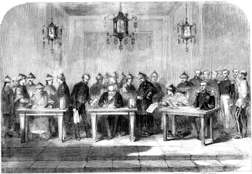 Lord Elgin podpisuje traktat tianjiński, aby zakończyć drugą wojnę opiumową, 1858