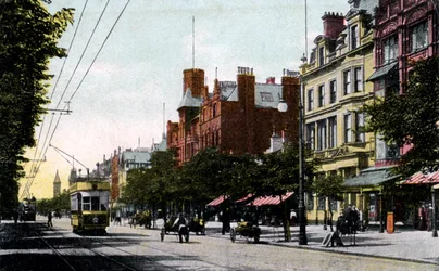 Lord Street, Southport, Lancashire, początek XX wieku