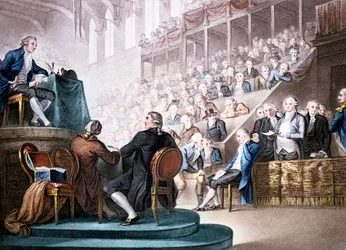Ludwik XVI przed trybunałem Konwentu Narodowego, 26 grudnia 1792, 1796