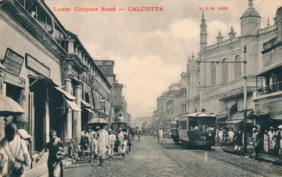 Lower Chitpore Road - Kalkuta, c1910