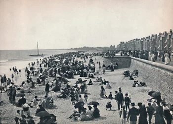 Lowestoft - Na piaskach, 1895