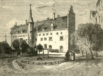 Dom Lutra, Wittenberga, 1890.