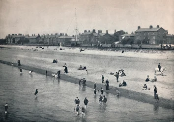 Lytham - Z molo, 1895