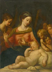 Madonna z Dzieciątkiem wśród dzieci