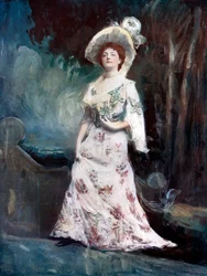Maesmore Morris w przemianie, bożku, ok. 1902 r