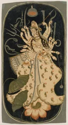 Mahadevi, Wielka Bogini , ca. 1725.