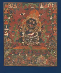 Mahakala, obrońca namiotu, ca. 1500.