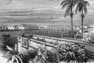 Manila, Filipiny, ok. 1880